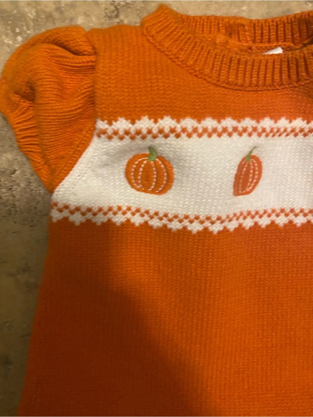 Gymboree pumpkin 6mo